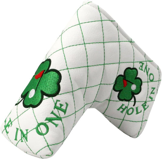 Golf Head Covers Blade Putter Cover Headcover Magnetic Closure Embroidered Fit for Most Brands Scotty Cameron Odyssey Blade Taylormade Ping ect.