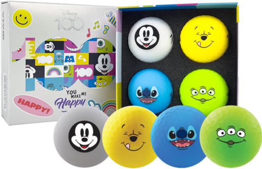 Volvik Vivid Holiday Disney Golf Ball Gift Sets (4 Pack)