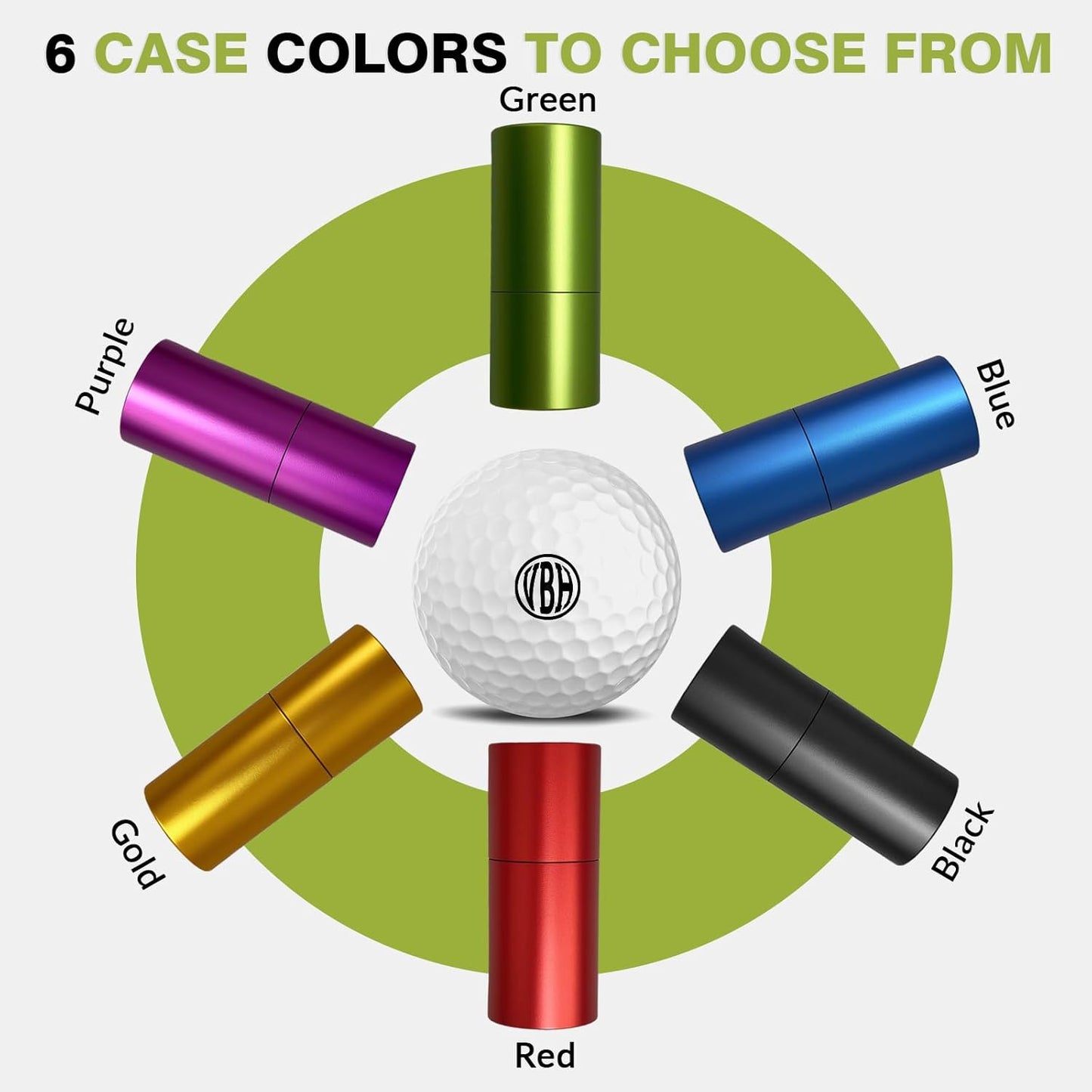 Custom Golf Ball Stamp, Personalized Golf Ball Marker with Self-Inking, Premium Quality Stamp for Golfers & Tournament Gifts