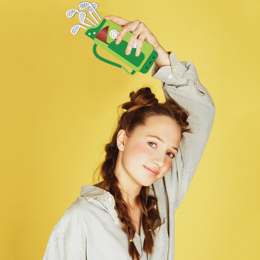 GLOBLELAND Golf Gift Card Holder Cutting Dies for Card Making Sport Golf Cut Die for DIY Scrapbooking Journal Embossing Paper Craft Decor