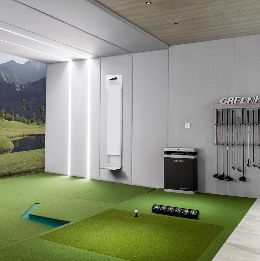 Wall Mount Golf Bag Storage Rack - Wall Mount Rack for Garage, Club Dock for Golfing Bag | Space Saving | Easy Install & Use