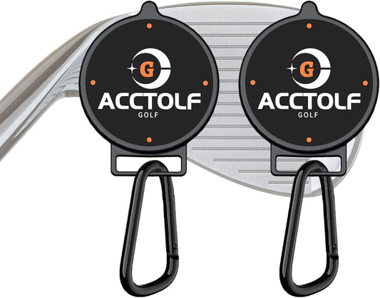 2Pack Magnetic Golf Towel Clip, Magnetic Clip for Golf Towel, Golf Magnetic Clip for Golf Cart, Clubs or Golf Hub, Removable Industrial Magnetic Accessories