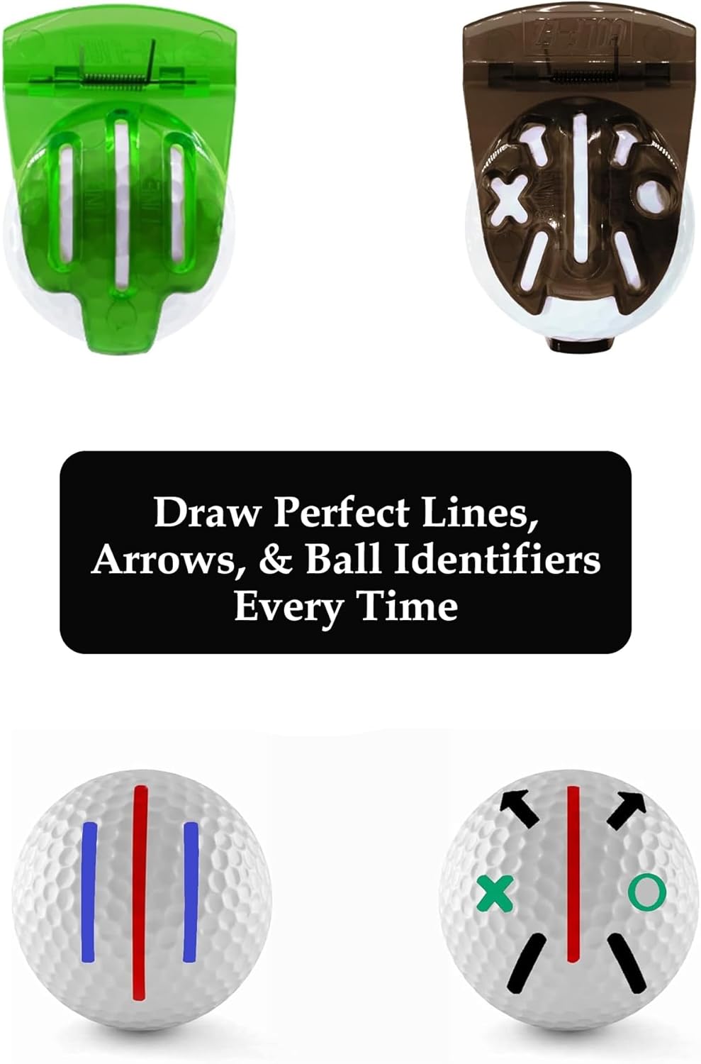 Golf Essentials Kit | Must Have Golf Accessories - Golf Water Brush, Golf Towel, Golf Club Brush, Golf Ball Marker, Divot Repair Tool, Golf Ball & Golf Tee Holder, Golf Gifts for Men