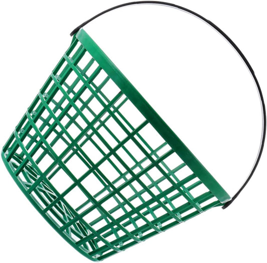 KESYOO Golf Ball Basket with Handle Large Capacity Plastic Collecting Bucket for Outdoor Practice for Golf Training and Storage