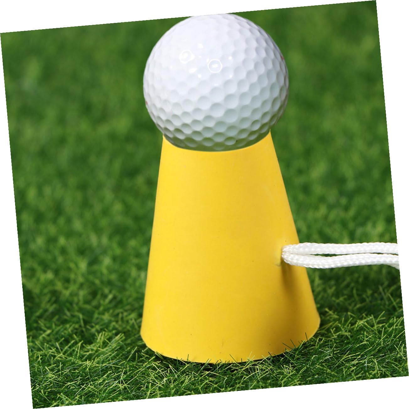 12Pcs Rubber Golf Tee Holders Golf Bases for Training and Practice Replaceable Tees with Mixed Sturdy Accessories for Indoor Outdoor Use