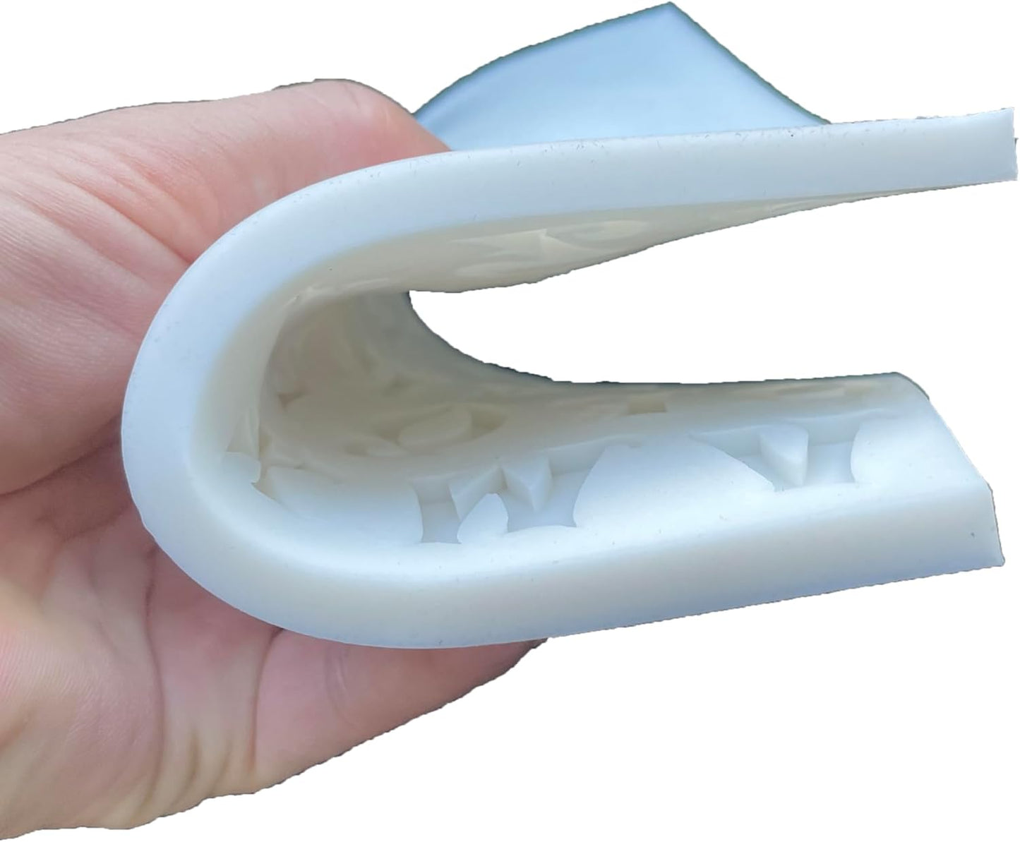 3-Piece Halloween Silicone Mold Set: Carousel Curly Letters & Numbers for Various Crafts - Perfect for Fondant Cakes, Chocolate, Resin, Gumpaste & DIY Creations