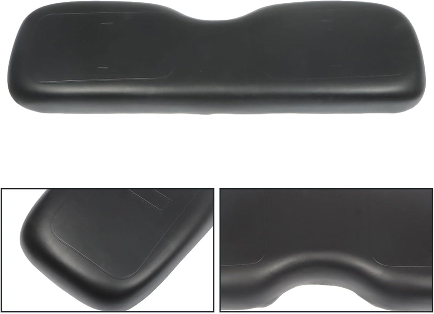 GXYWADY Black Golf Cart Front Seat Cushion Replacement for EZGO Medalist TXT 1994-2013