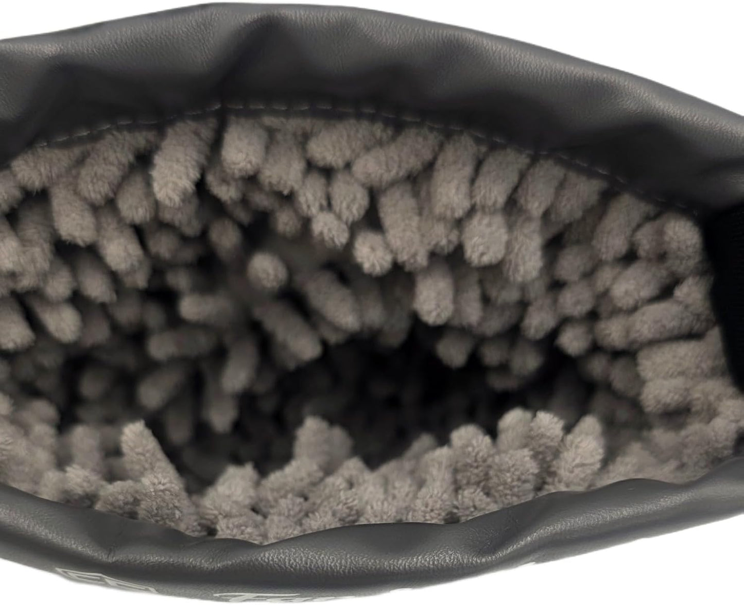 FAR&STRAIGHT Golf Club & Ball Cleaning Pouch – Soft Microfiber Interior for Gentle Cleaning – Clip-On, Washable Bag