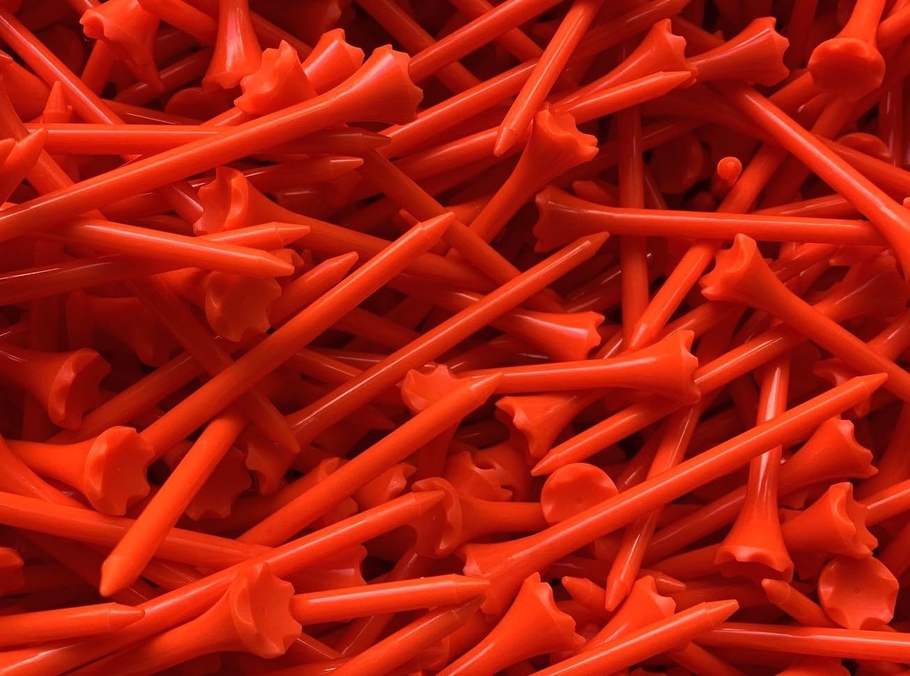 TRUESTRIKE Premium USA Golf Tees – 3¼" or 2¾" Durable Plastic Performance Tees (100 Pack) – Made in USA – Bulk Value Pack