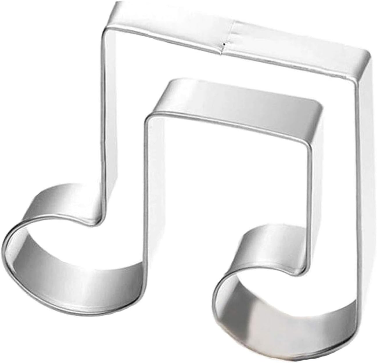 Musical Eighth Notes Music Note Cookie Cutter Stainless Steel