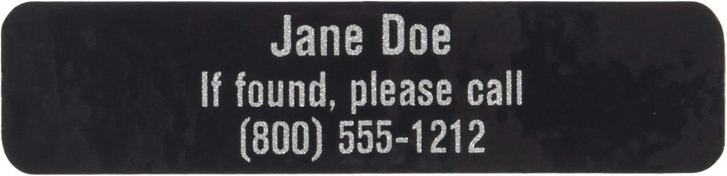 Customized Golf Club Labels – 24 Classy Identification Personalized Labels for Golf Clubs, Tools & More – Weatherproof, Fade Resistant