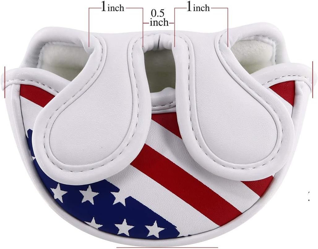 CRAFTSMAN GOLF USA America Mallet Blade Putter Cover Headcover for Scotty Cameron Odyssey LAB