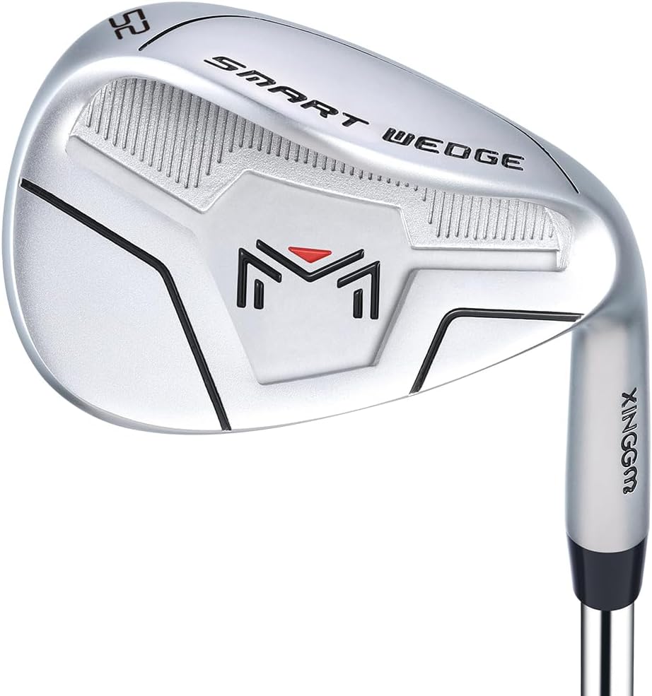 Smart Wedge – Full Face CNC Groove 52/56/60 Degree Golf Wedges for Men,Solid Shots, No Chunking for All Lies,Low CG Design for Bunker Shots