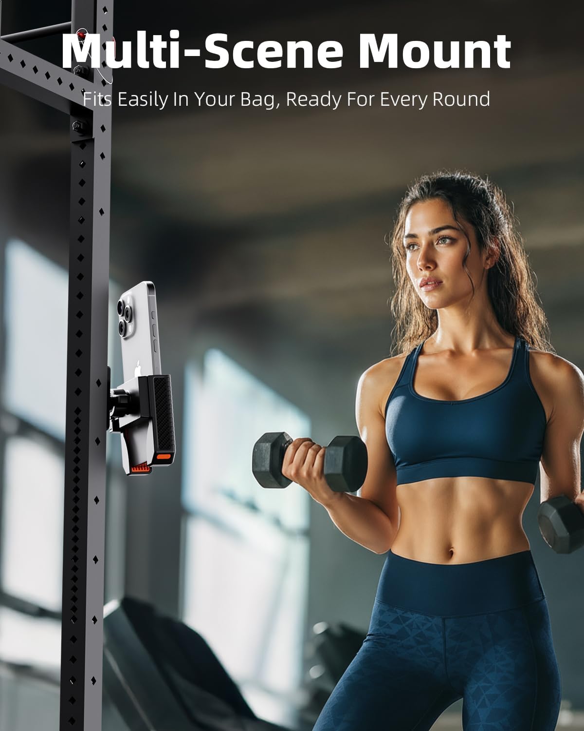 TODI Magnetic Golf Cart Phone Holder – Golf Cart Accessory for Men, Dad, Grandpa, Compatible with MagSafe iPhone 16 15 14 13 12 Pro/Max/Plus, Fits EZGO Club Car Yamaha Icon