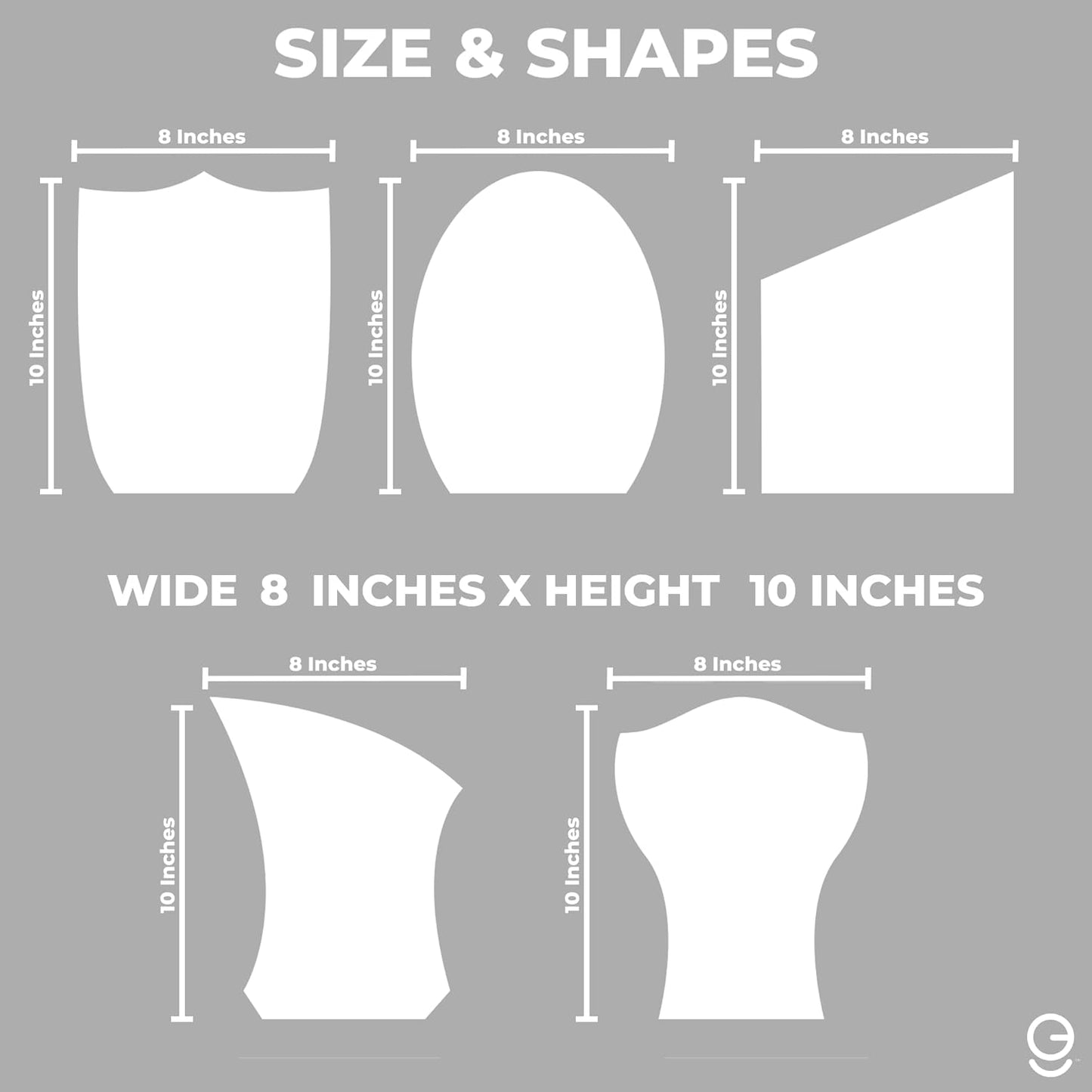 Personalized Acrylic Trophy Award for Activities I Custom Trophy Plaque I Customizable Awards and Trophies I Customize Your Employee Appreciation Gifts (Wide 8" x 10" Height) (Award With Logo)