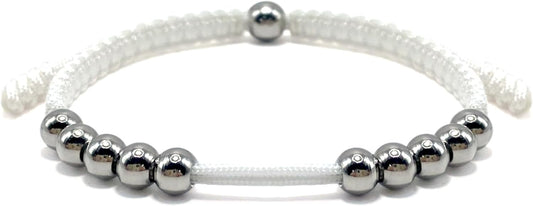 LAMIBEE Golf Stainless Steel 10 Beads Score Counter Bracelet, Golf Stroke Count Bracelet, Resizable and Easy to Adjust Golf Round Scoring Tracker, Durable and Stylish Golf Accessory