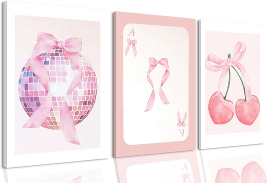 MTFBWY 3Pcs Framed Canvas Wall Art 12x16in Canvas