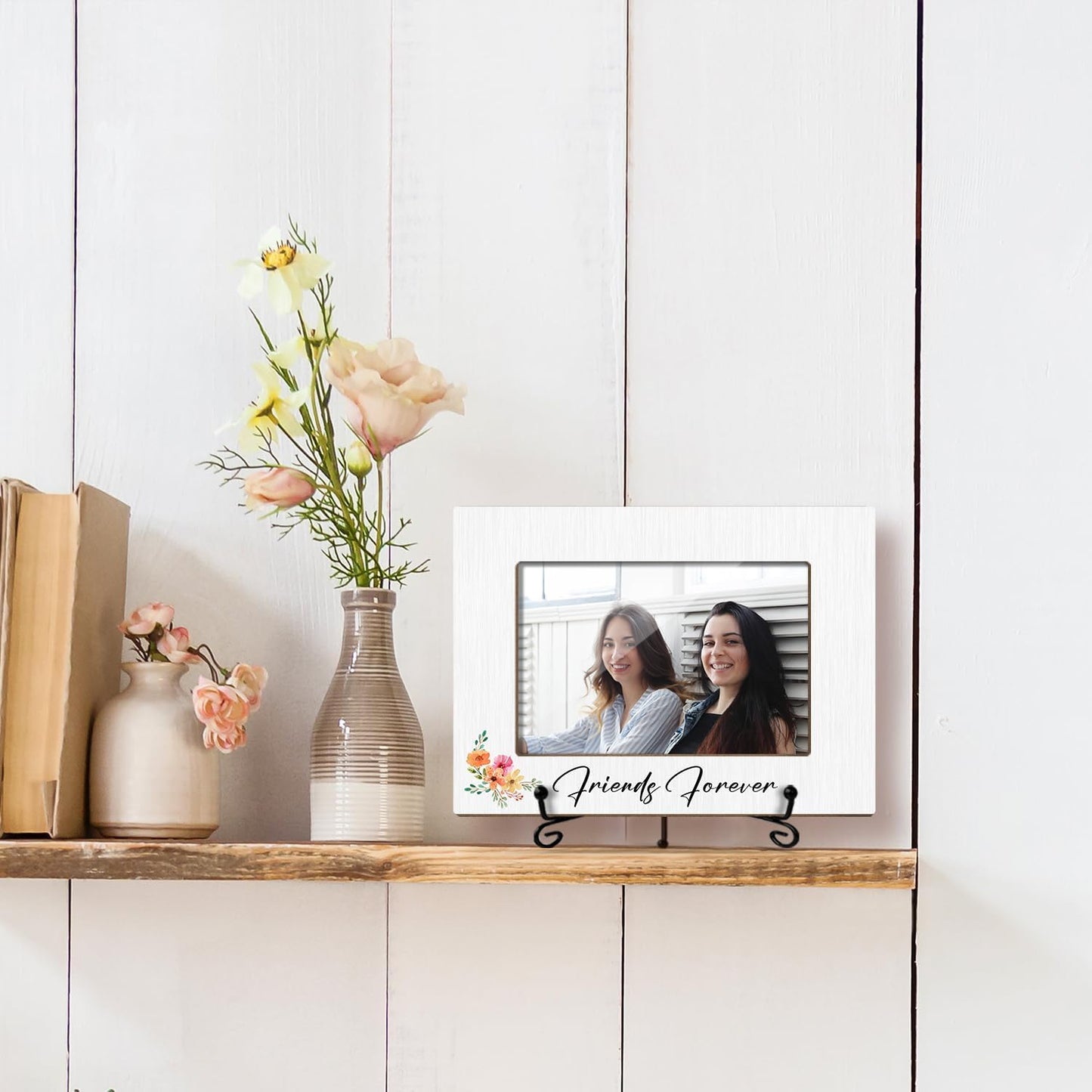 Friends Picture Frame Graduation Frienship Gifts, Friend Photo Frame Bridal Shower Gift Friendship Picture Frame 4 x 6 Photo/10