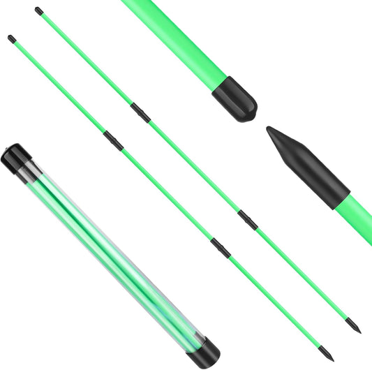 Golf Alignment Sticks 2 Packs 48" Foldable Alignment Stick Golf Training Aid for Golf Practice
