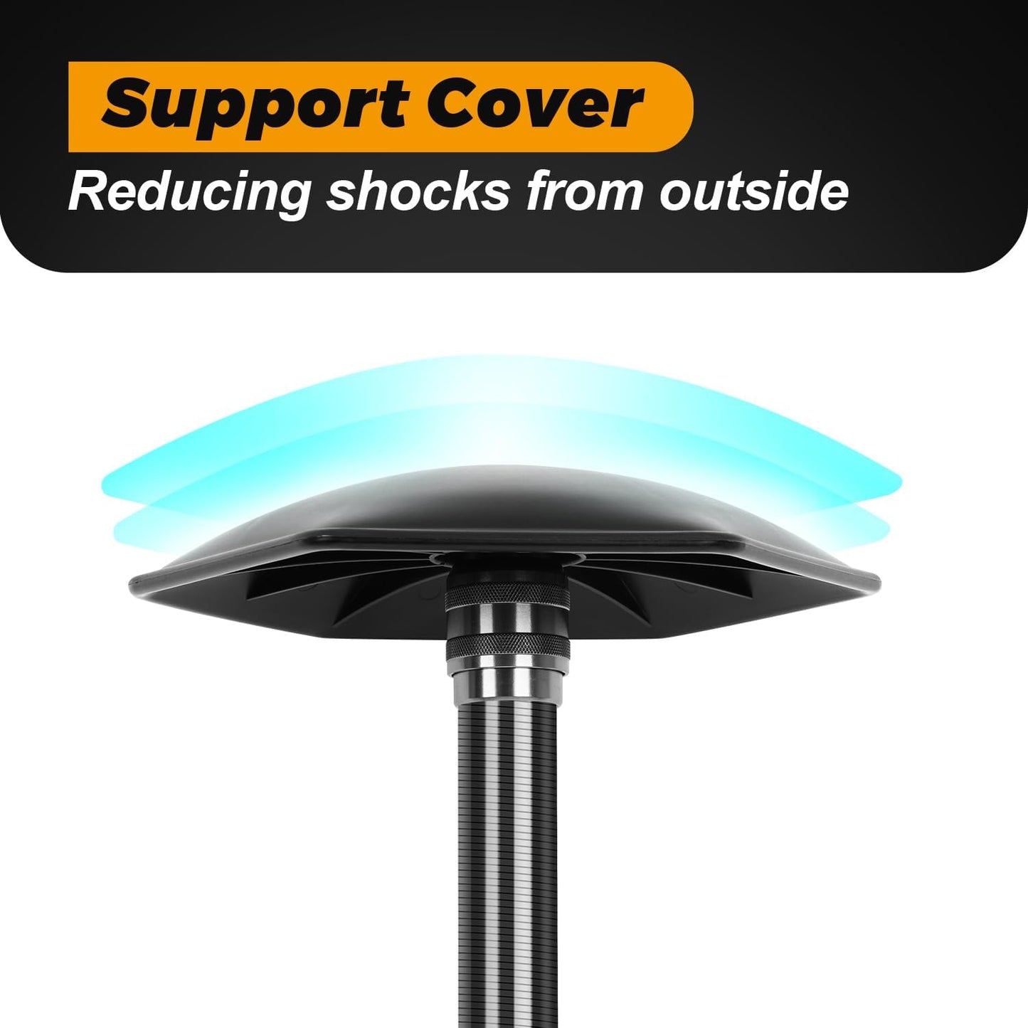 Carbon Fiber Golf Travel Bag Support Pole - Anti-Extrusion Cover and Lightweight Travel Golf Bag Support Rod, Stiff Arm for Golf Travel Bag