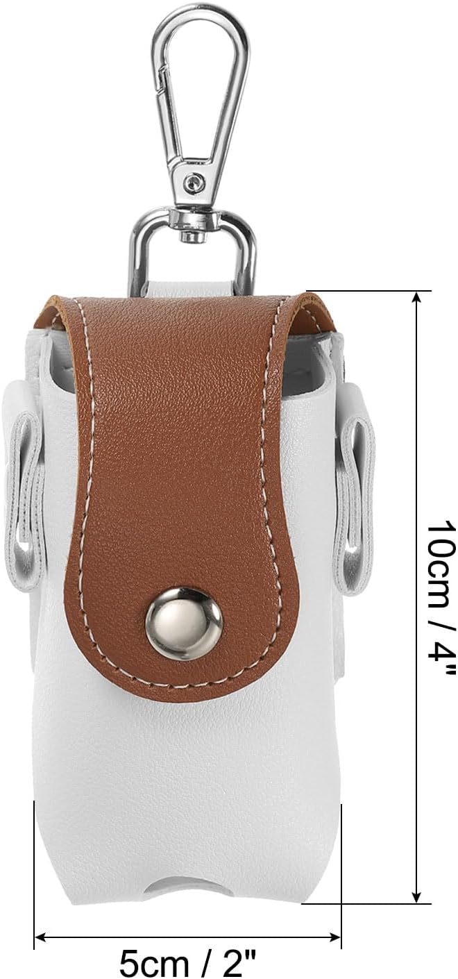 PATIKIL Golf Ball Waist Bag, Golf Ball Carry Pouch with Tee Holder, Buckle, Clip for Women Men Belt Golf Storage