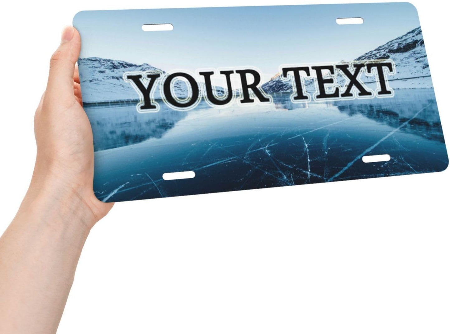 Made in USA Custom License Plate, Design Your Own Personalized License Plate with Photo,Logo, and Text,Customized 12"X6"Premium Aluminum