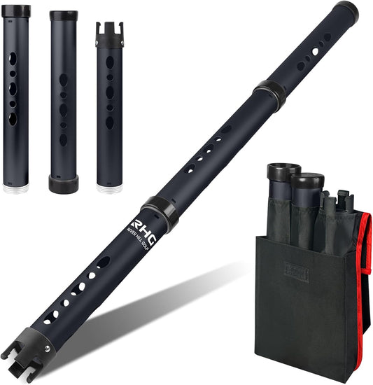 Golf Ball Retriever, Aluminum Alloy Picker Upper Tube, Golf Balls Shagger Grabber, Ball Collector, Pickup Tool Device for Men Women