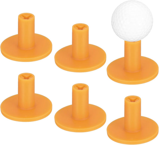 Rubber Golf Tees [] - Flexible Stable Ball Holder Use for Home & Outdoor & Indoor Tall Training Driving Range - [] Hitting Mats