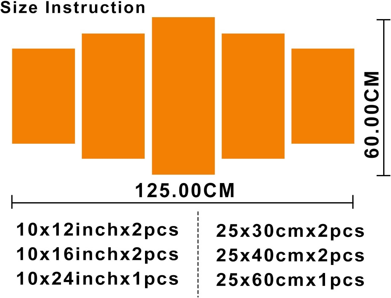 Pinehurst No.2 Golf Course Canvas Print Art United States North Carolina Home Decor Wall Art Pictures for Living Room 5 Panel Large Poster Painting Stretched by Wooden Framed Ready to Hang - 50"Wx24"H