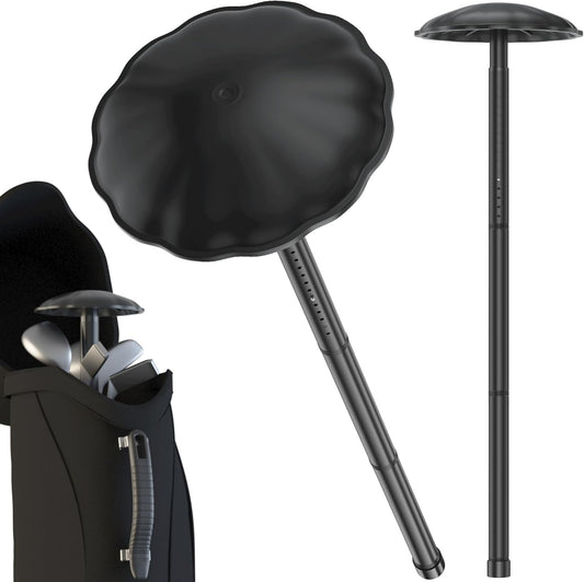 Golf Travel Bag Support Pole - Heavy-Duty Alloy Steel Golf Club Protector with ABS Cover, Adjustable 27-56 Inch, Tool-Free Installation for Travel Bags