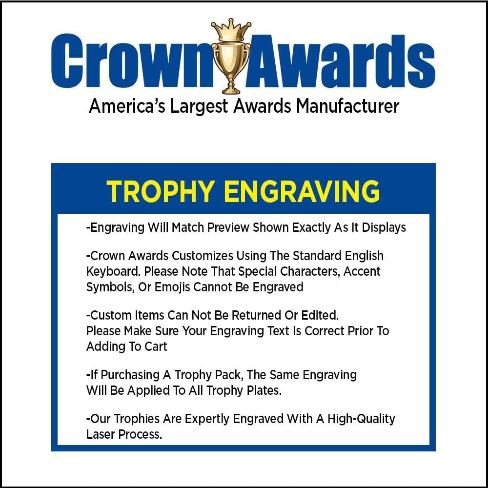 Crown Awards Accolade Cup Trophies, 15.25" Silver and Gold Cup Trophy with Custom Engraving