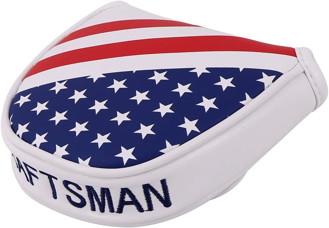 CRAFTSMAN GOLF USA America Mallet Blade Putter Cover Headcover for Scotty Cameron Odyssey LAB