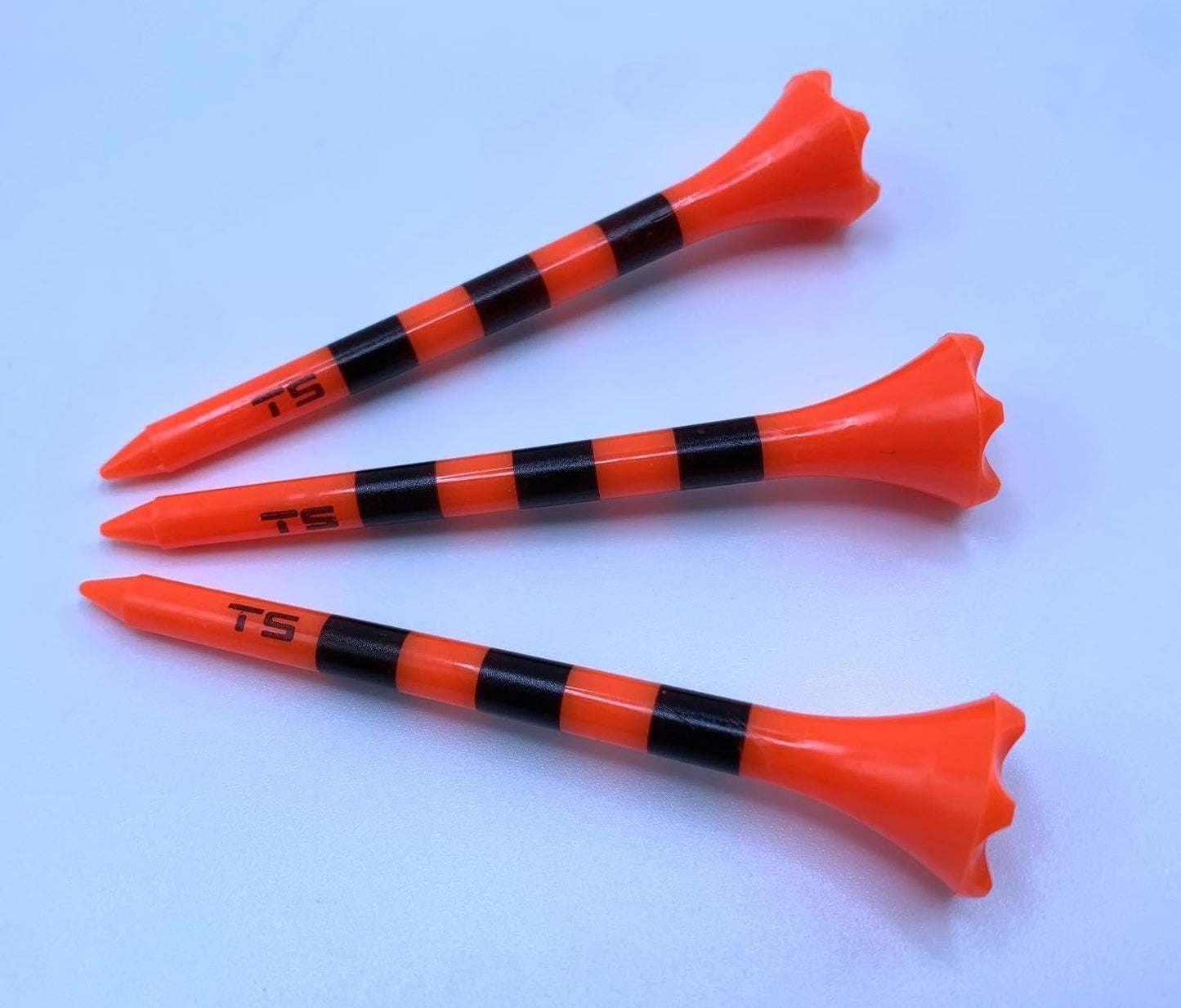 TRUESTRIKE Premium USA Golf Tees – 3¼" or 2¾" Durable Plastic Performance Tees (100 Pack) – Made in USA – Bulk Value Pack