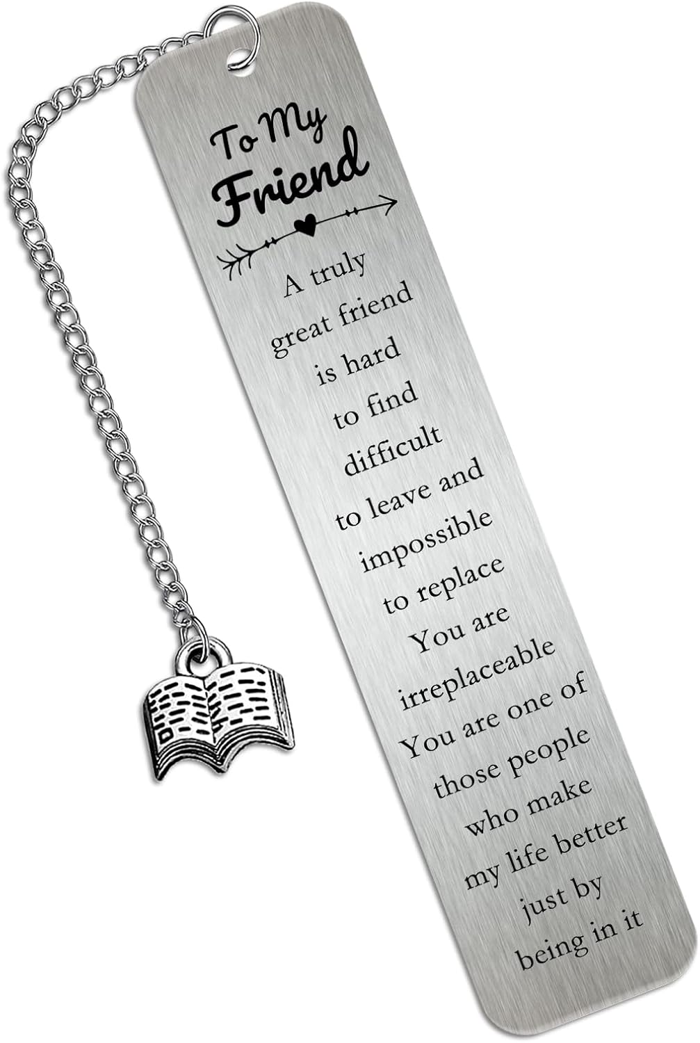 Best Friend Bookmarks Gifts for Women, Unique Birthday Bookmark for Female Friends, Cute Sentimental Friendship Christmas Gifts, Graduation Bookmarkers, Thoughtful Gift Ideas for Her