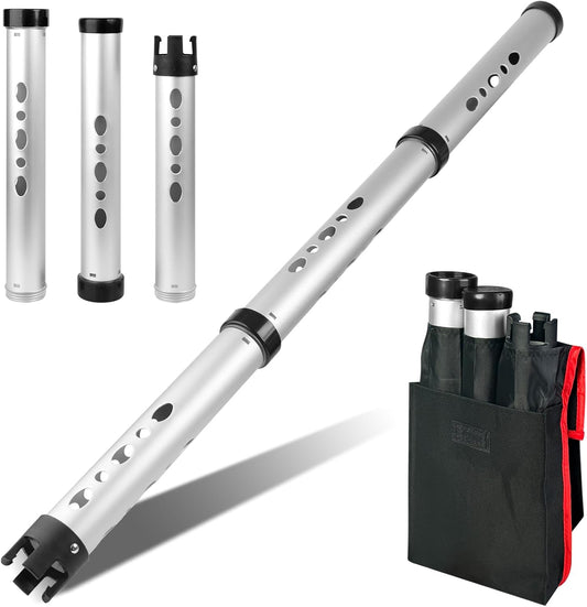 Golf Ball Retriever, Aluminum Alloy Picker Upper Tube, Golf Balls Shagger Grabber, Ball Collector, Pickup Tool Device for Men Women