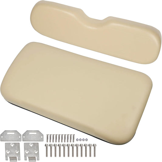 GXYWADY Tan Golf Cart Front Seat Cushion Replacement for EZGO Medalist TXT 1994-2013