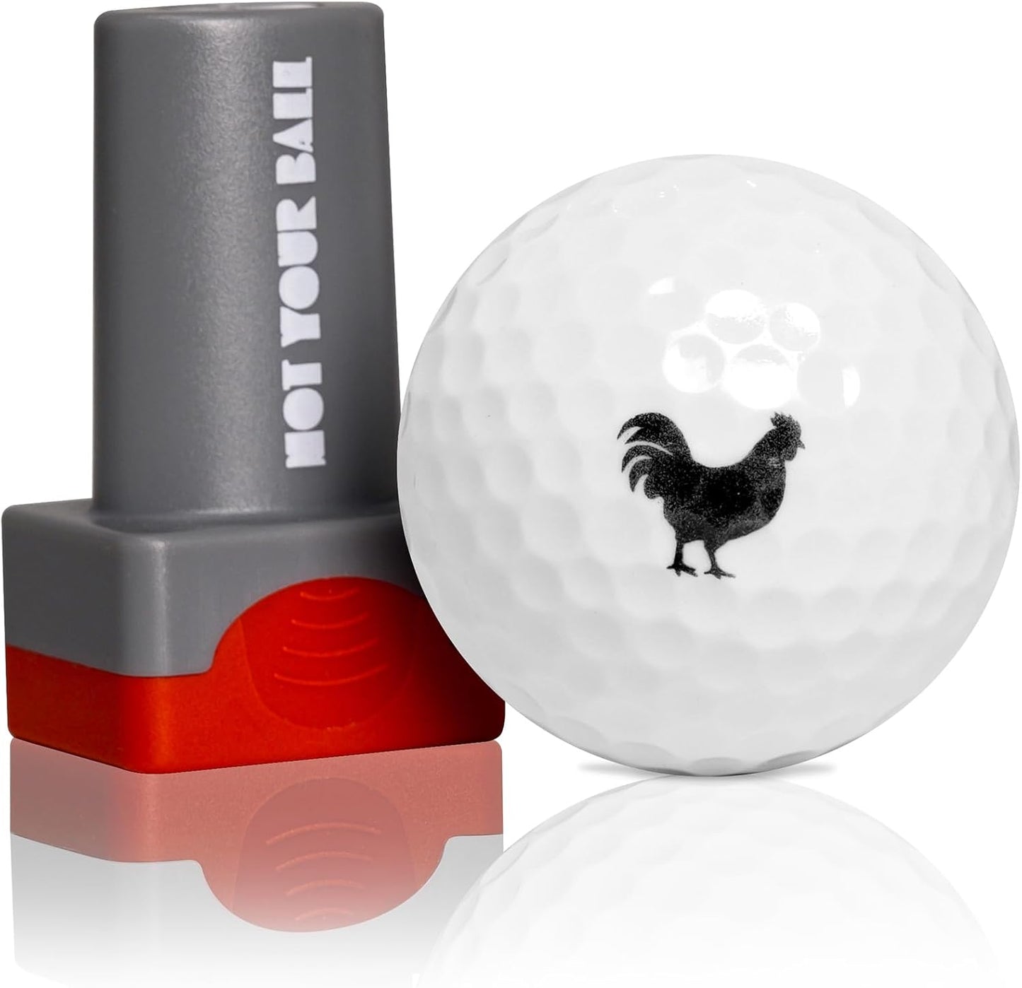 ZEETY Golf Ball Stamp, Golf Ball Stamper, Self-Inking Golf Ball Stamp Marker to Identify Golf Balls, Golf Gifts Golf Accessories for Men and Women Golfers