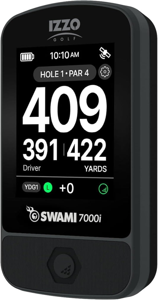 Izzo Swami Golf GPS Rangefinder - Color Display & Scorekeeper