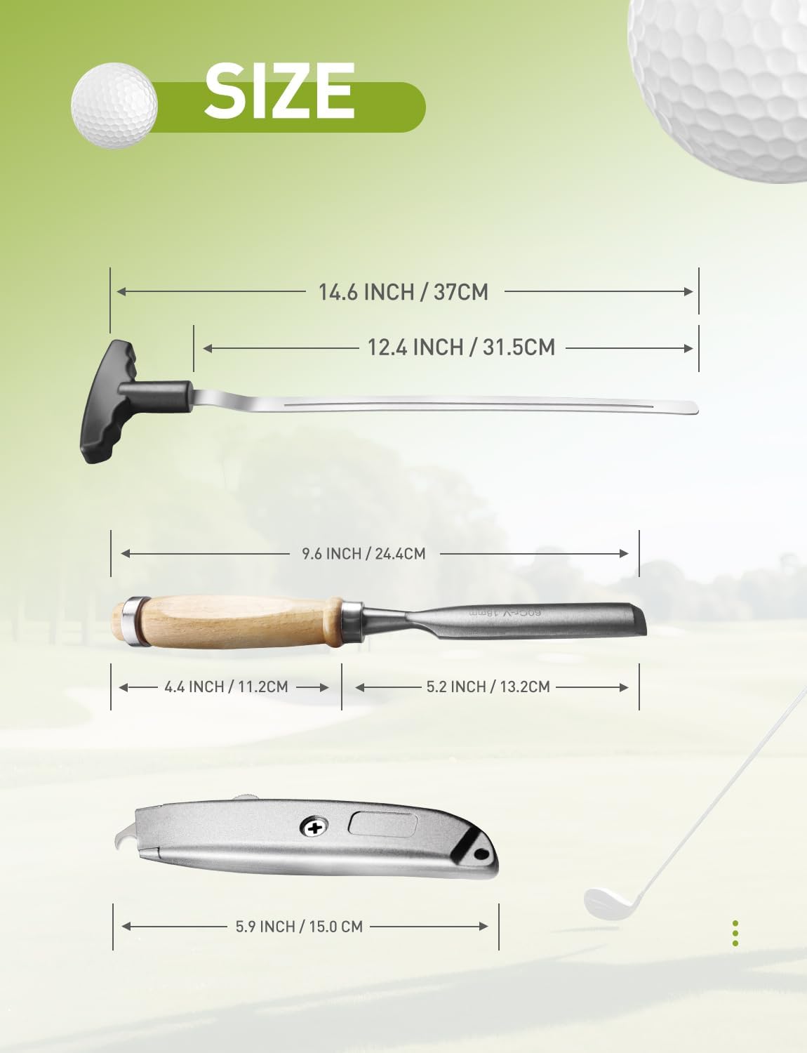 Golf Grip Tape Removal Tool Kit, Grip Remover Saver Perfect for Regripping Graphite and Golf Club Steel Shafts