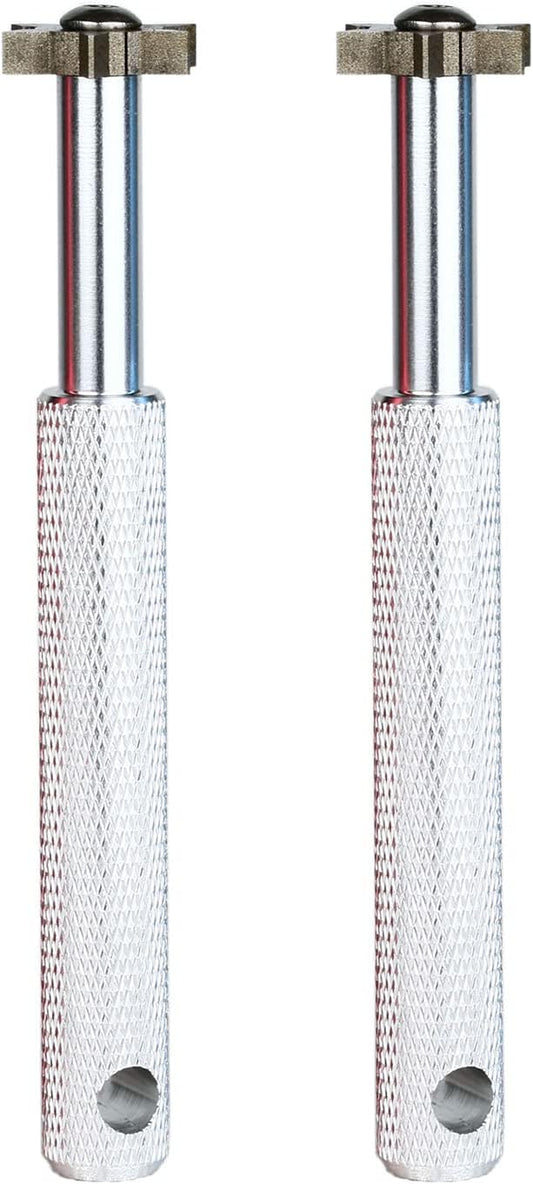 Sword &Shield sports Golf Club Groove Sharpener Tool Golf Club Re-Grooving Cleaning Tool 6-Tip for Optimal Backspin and Ball Control with Wedges and Utility Clubs