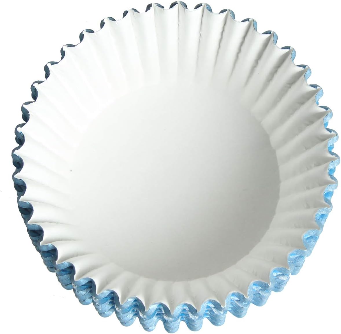 Blue-Foil Cupcake-Liners Paper-Baking-Cupcake,for different Parties, Weddings,Standard Sized(pack of 100） …