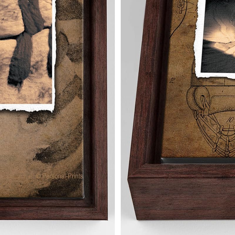 Personalized Golf Name Art - Perfect and unique customized gift for the golfer or golf enthusiast (13.5 in x 32.5 in Framed Canvas - VINTAGE)