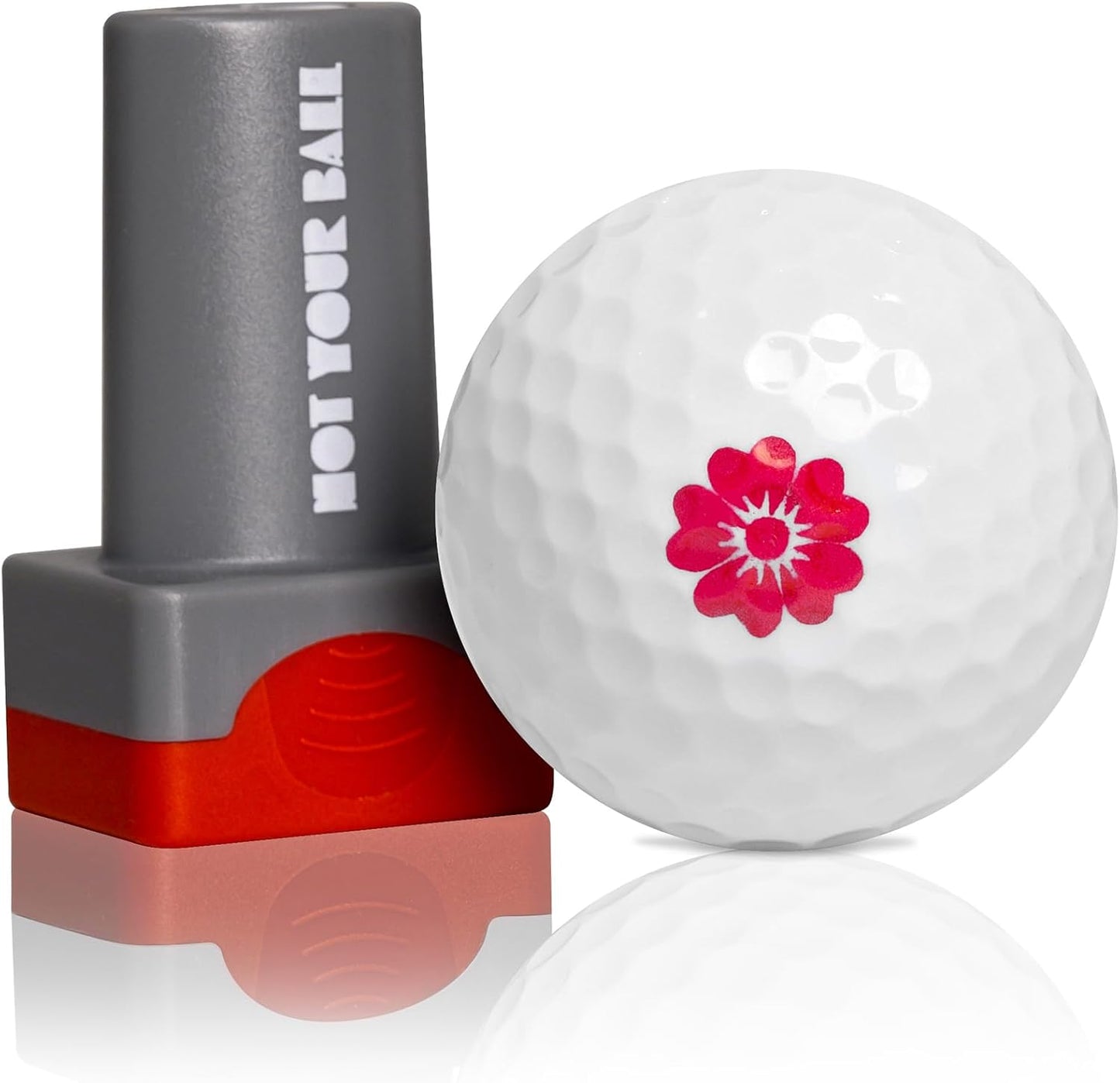 ZEETY Golf Ball Stamp, Golf Ball Stamper, Self-Inking Golf Ball Stamp Marker to Identify Golf Balls, Golf Gift Golf Accessories for Men and Women Golfers