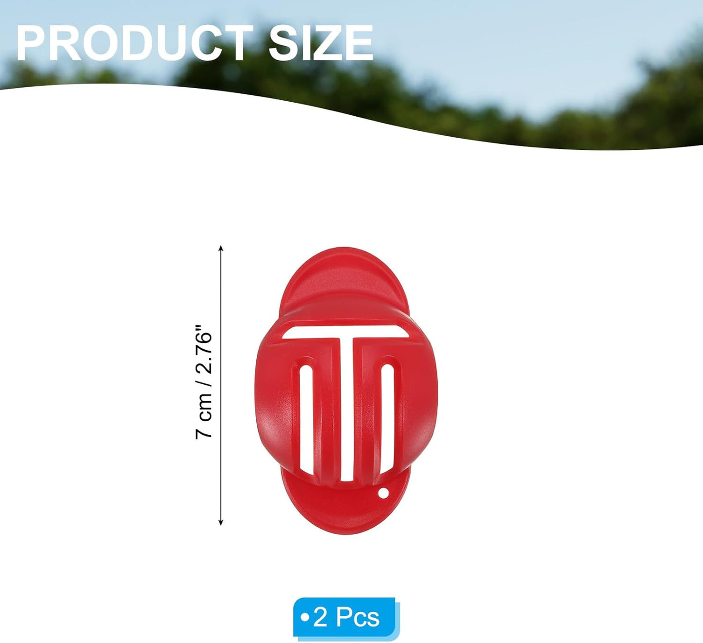 PATIKIL Golf Ball Line Marker Tool, Golf Ball Alignment Marking Tools Golf Ball Liner with Line Marker Stencil