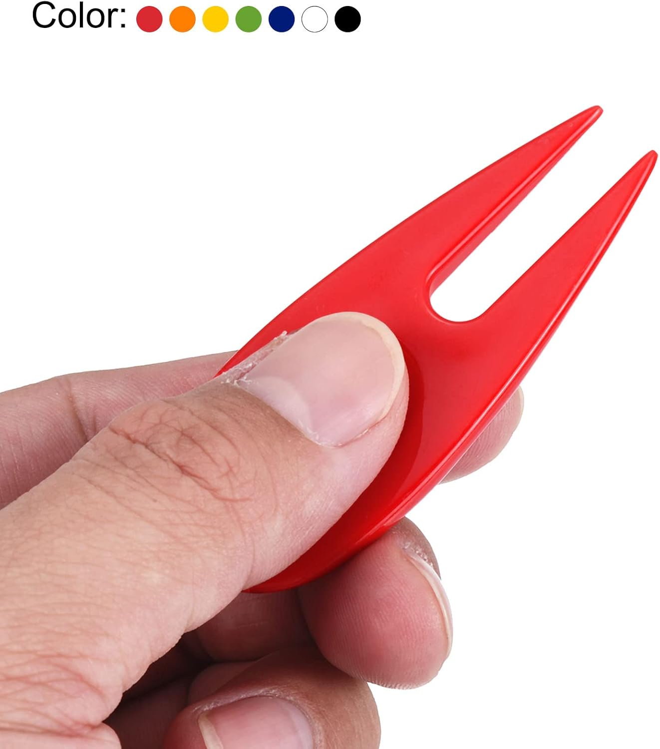 PATIKIL Golf Divot Tool, Plastic Golf Repair Tool Ball Marker for Golfer