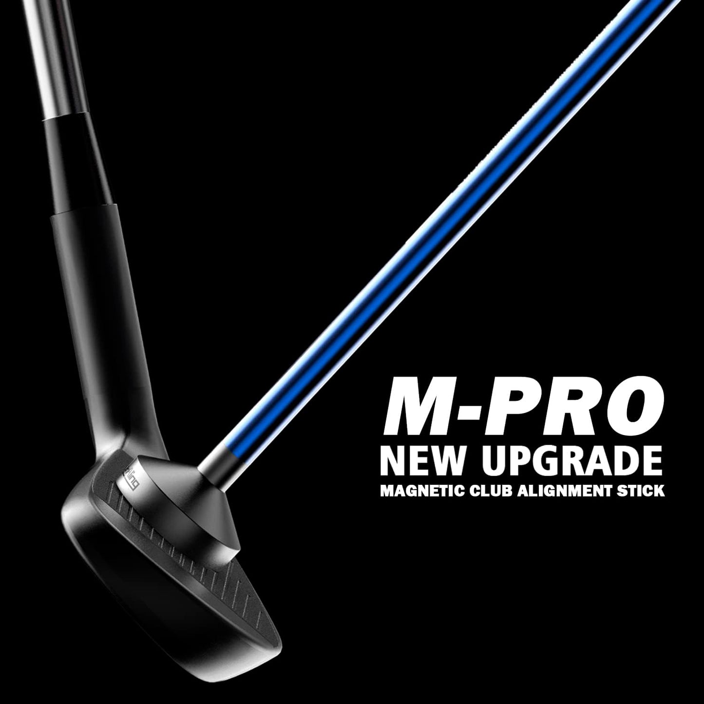 Golf Magnetic Alignment Rods,Golf Club Alignment Sticks,Magnetic Swing Training Aid Accessories Visualize Calibrate Golf Shots,hit The Target with The Right Golf Swing,Golf Gift