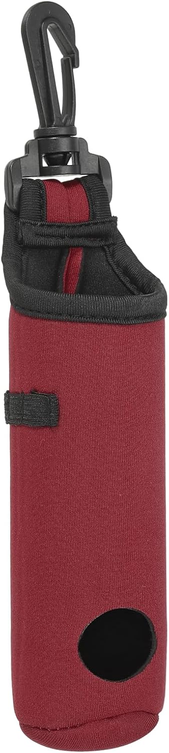 PATIKIL Golf Ball Carry Bag Golf Tee Holder Pouch Portable Neoprene Golf Ball Holder with Clip for Men and Women