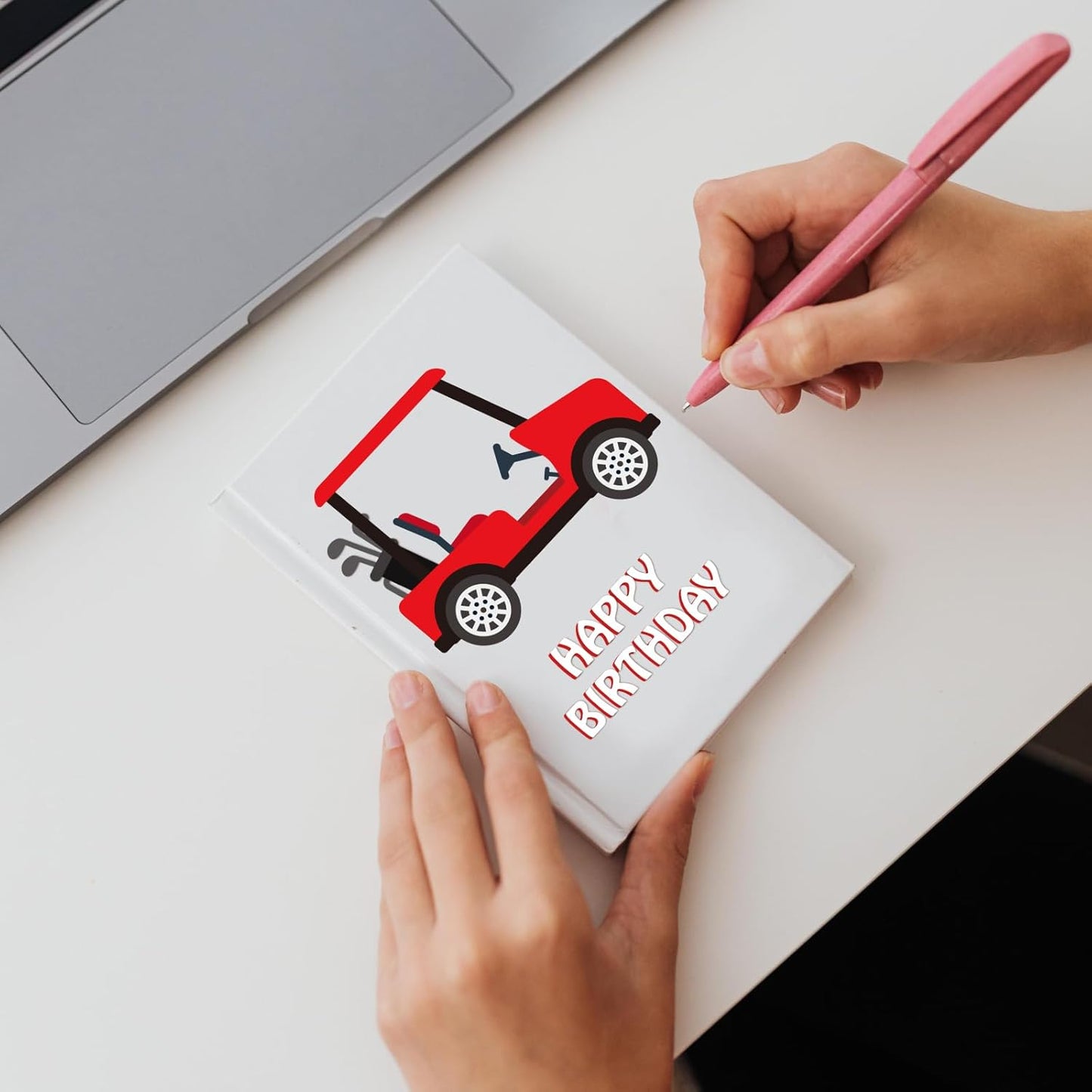 GLOBLELAND Golf Cart Cutting Dies for DIY Scrapbooking Metal Golf Tools Sport Die Cuts Embossing Stencils Template for Paper Card Making Decoration Album Craft Decor