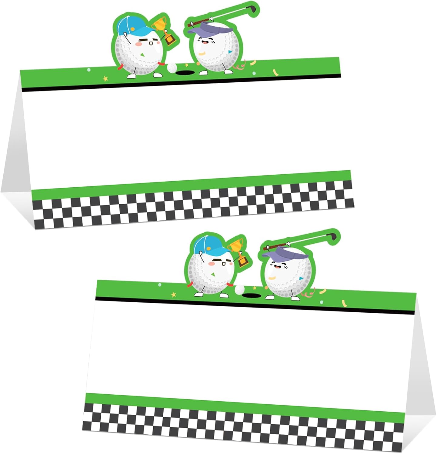 Quirkistry Golf Table Place Cards Golf Place Cards For Table Setting Golf Sports Party Favors Supplies Par Tee Themed Name Cards For Birthday Party Baby Shower Golf Party