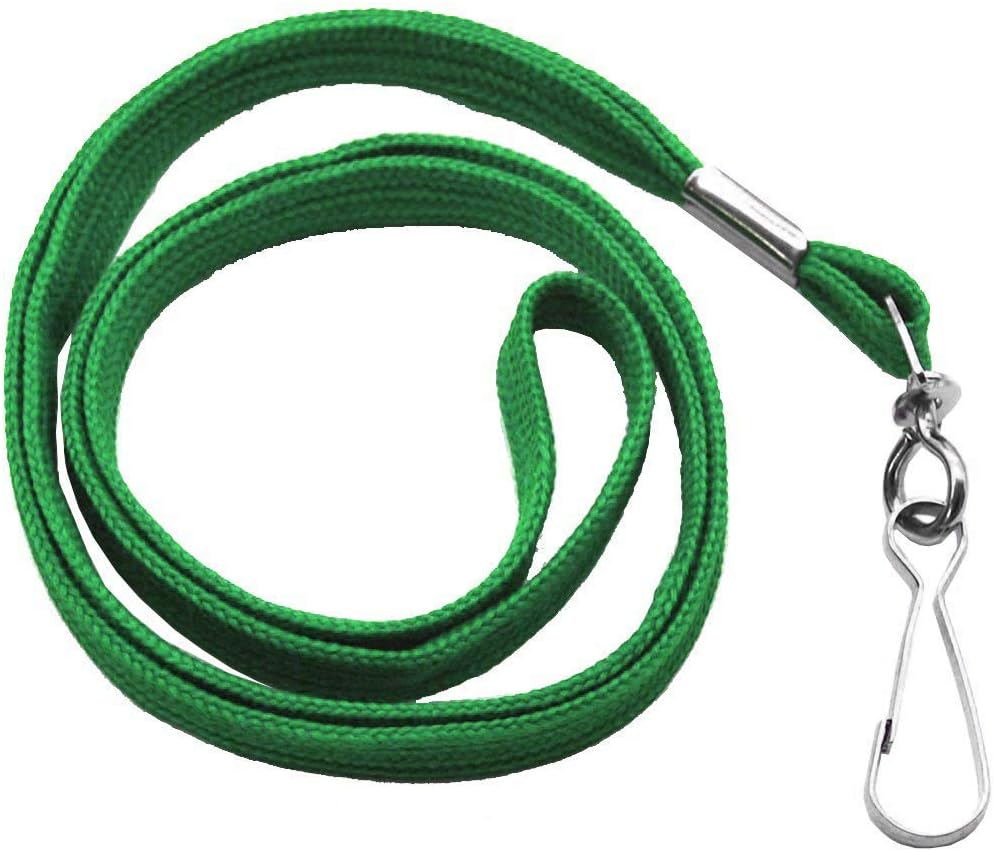 Bird Fiy Lanyard 100 Pack Bulk Badge Lanyards for ID Badges Neck Cruise Name Tag ID Holder